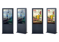 Υπαίθριο δίκτυο φορέων διαφήμισης 55 ίντσας LCD τιμών πάτωμα-που στέκεται τα ψηφιακά σημάδια διαφήμισης στάσεων υπαίθρια LCD