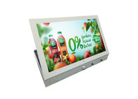 Έξυπνη ηλεκτρονική 65 ίντσας εμπορικών κέντρων διαφήμισης περίπτερων αυτόνομη περίφραξη συστημάτων σηματοδότησης τοτέμ LCD υπαίθρια ψηφιακή