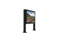 98 ιντσών αδιάβροχο κιόσκι τηλεόρασης 4K αναγνώσιμο από τον ήλιο IP65 4000 Nits Διαφήμιση Υπαίθρια οθόνη τοτέμ LCD Οθόνη ψηφιακής σήμανσης