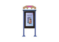 49 ιντσών επιδαπέδιος υπαίθριος εσωτερικός χώρος Ηλεκτρονική οθόνη Totem Kiosk Ψηφιακή σήμανση και οθόνη διαφήμισης LCD