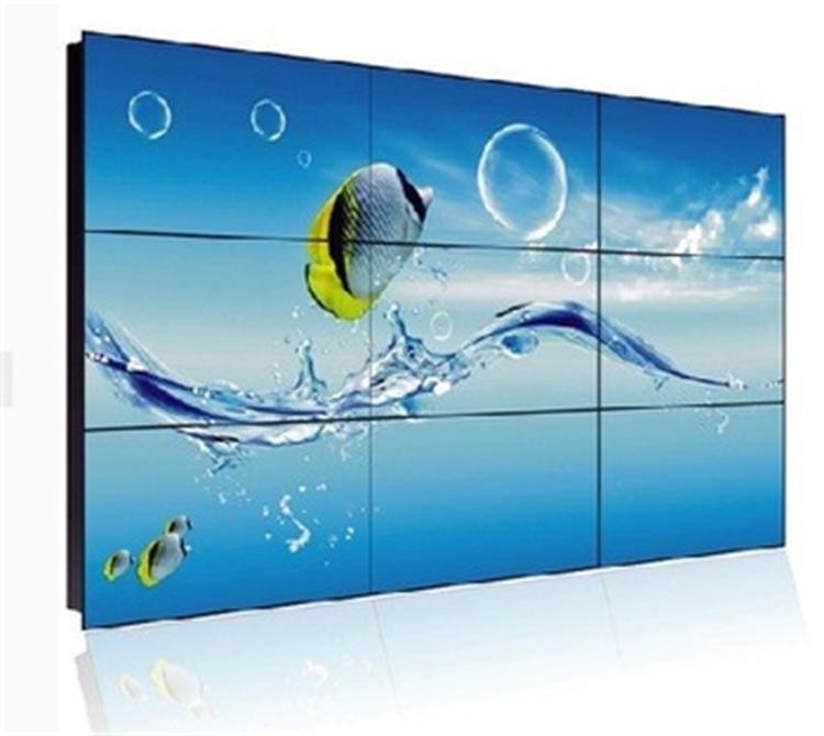 Υψηλή φωτεινότητα 55 τηλεοπτικές οθόνες τοίχων ίντσας, ψωνίζοντας Bezel λεωφόρων λεπτά επιτροπή για τον τηλεοπτικό τοίχο