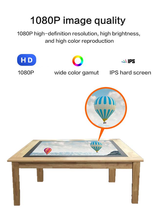 43 πίνακας οθονών επαφής επιτραπέζιου ψηφιακός τσαγιού LCD δραστηριότητας οθόνης αφής ίντσας αρρενωπός/πίνακας αφής παραθύρων OS για τα παιδιά