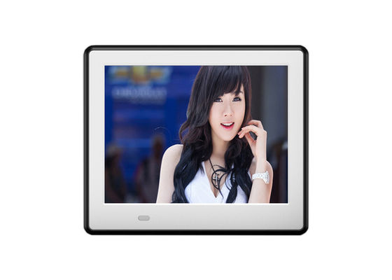 8 ιντσών LCD Backlight HD 1024*600 Ψηφιακό Φωτογραφικό Πλαίσιο με ξύλινο πλαίσιο και πλήρη λειτουργία για μορφή ήχου MP3/WMA/AAC/WAV