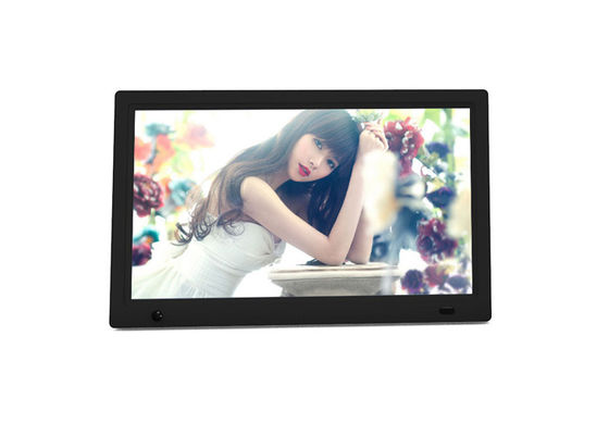 13 ιντσών HD Video MP3 Ανθρώπινος αισθητήρας Android LCD Ψηφιακό Φωτοφρέμα με τροφοδοσία 100-240V και προσαρμοσμένο λογότυπο