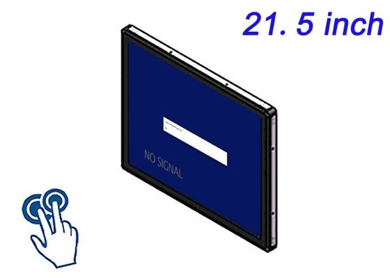 21.5 ιντσών εμφυτευμένη οθόνη αφής για τερματικά ψυχαγωγίας, βιομηχανικά ταμπλό, εργαλεία εταιρικής κατάρτισης και καταχωρήσεις φιλοξενίας