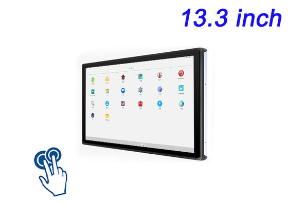 13.3-ιντσών Android Touch Embedded Monitor για οθόνες λιανικής πώλησης, βιομηχανικά συστήματα ελέγχου, smart home hubs και ψηφιακή σήμανση