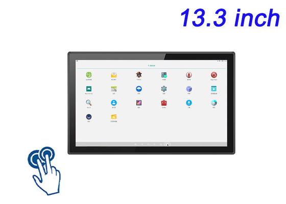 13.3-ιντσών Android Touch Embedded Monitor για οθόνες λιανικής πώλησης, βιομηχανικά συστήματα ελέγχου, smart home hubs και ψηφιακή σήμανση