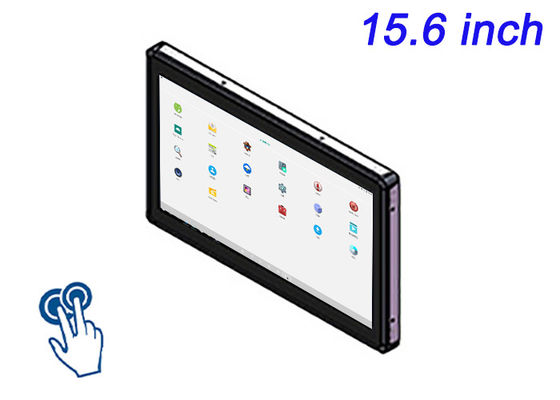 15.6 ιντσών Android Touch Embedded Screen για οθόνες λιανικής πώλησης, ιατρικά τερματικά, βιομηχανικά πίνακα ελέγχου και έξυπνα κιόσκ
