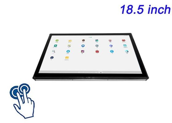 18.5 ιντσών Android Touch Embedded Monitor για εξοπλισμό γυμναστικής, οθόνες καθοδήγησης, περίπτερα μεταφορών και συστήματα ψυχαγωγίας