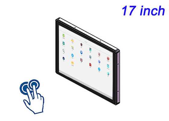 17 ιντσών ενσωματωμένη οθόνη αφής Android για πίνακες ελέγχου αεροδιαστημικών, δημόσιους τερματικούς σταθμούς, εργαλεία εργαστηρίου και πίνακες ελέγχου εργοστασίων