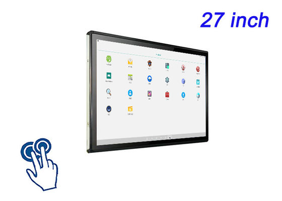 27 ιντσών ενσωματωμένη οθόνη αφής Android για οθόνες εμπορικών εκθέσεων, έξυπνες εφαρμογές λιανικής πώλησης, κονσόλες πολυμέσων και συστήματα ελέγχου