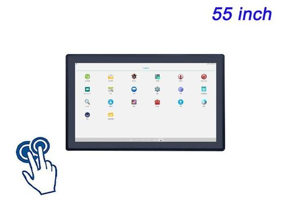 55 ιντσών ενσωματωμένη οθόνη αφής Android για οθόνες δημόσιας μεταφοράς, εμπειρίες λιανικής πώλησης, εταιρικές διεπαφές και πίνακες εκθέσεων