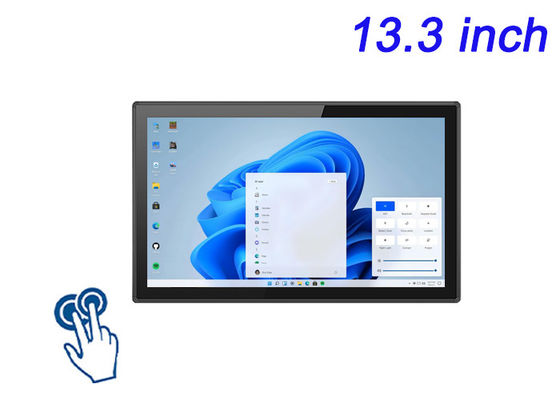 13.3 ιντσών Windows Touch Embedded Monitor για τα καταστήματα λιανικής πώλησης, διαδραστική ψηφιακή σήμανση, έξυπνα οικιακά κέντρα και πίνακες ελέγχου