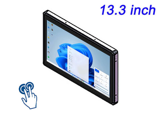13.3 ιντσών Windows Touch Embedded Monitor για τα καταστήματα λιανικής πώλησης, διαδραστική ψηφιακή σήμανση, έξυπνα οικιακά κέντρα και πίνακες ελέγχου