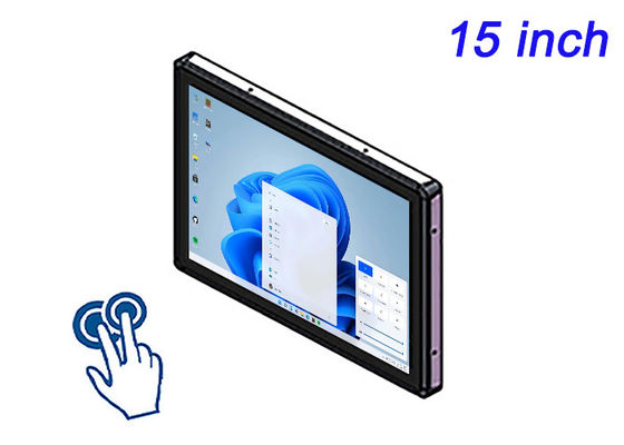 15-ιντσών οθόνη Windows Touch Embedded για παρακολούθηση ασφαλείας, αυτοματισμό εργοστασίου, διαχείριση αποθήκης και οθόνες μεταφοράς