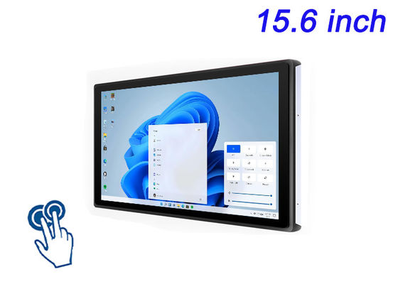 15.6 ιντσών Windows Touch Embedded Screen για οθόνες έξυπνης πόλης, διεπαφές σταδίων, λύσεις λιανικής πώλησης και συστήματα παιχνιδιών
