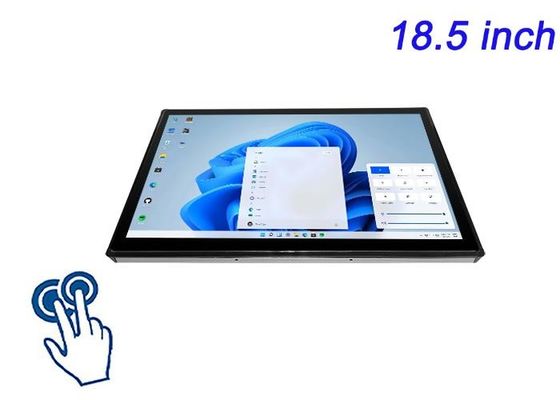 18.5 ιντσών Windows Touch Embedded Monitor για κονσόλες γυμναστικής, συστήματα πώλησης εισιτηρίων, αυτόματες πωλήσεις και οθόνες καθοδήγησης
