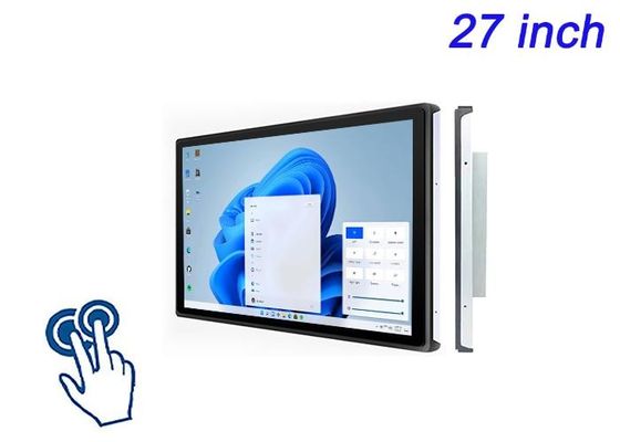 27 ιντσών Windows Touch Embedded Screen για εμπορικές εκθέσεις, διαδραστική διαφήμιση, εφαρμογές λιανικής πώλησης υψηλού επιπέδου και συστήματα εντολών
