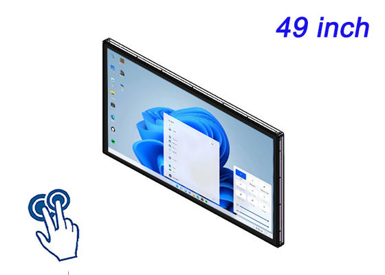 49 ιντσών ενσωματωμένη οθόνη με άγγιγμα των Windows για εντυπωσιακά παιχνίδια, ψηφιακή σήμανση μεγάλου μορφότυπου, κέντρα διοίκησης και ελέγχου και διαδραστικές οθόνες υψηλής τεχνολογίας