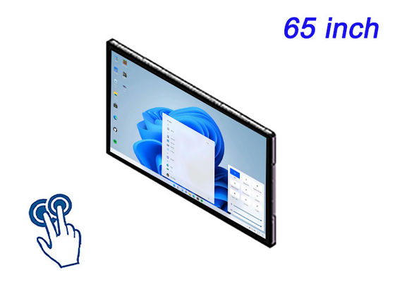 65 ιντσών Windows Touch Embedded Display για δίκτυα ψηφιακής σηματοδότησης, εφαρμογές αίθουσας ελέγχου, εμπειρίες ενθουσιασμού και παρουσιάσεις υψηλού αντίκτυπου