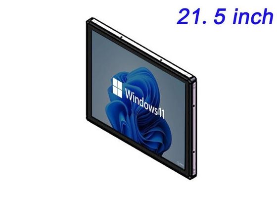 21.5 ιντσών Εμφυτοποιημένη οθόνη Windows για οθόνες έξυπνης πόλης, εφαρμογές φιλοξενίας, εταιρικά πίνακες ελέγχου και βιομηχανικό εξοπλισμό