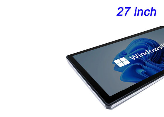 27 ιντσών ενσωματωμένη οθόνη Windows για ψηφιακή διαφήμιση, προβολές εμπορικών εκθέσεων, πίνακες ελέγχου εφοδιαστικών υπηρεσιών και αίθουσες διοίκησης