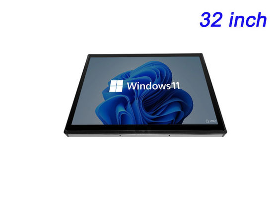 32 ιντσών ενσωματωμένη οθόνη Windows για συστήματα παρακολούθησης, οθόνες αεροδρομίων, πάνελ δημόσιων μεταφορών και βιομηχανική παρακολούθηση