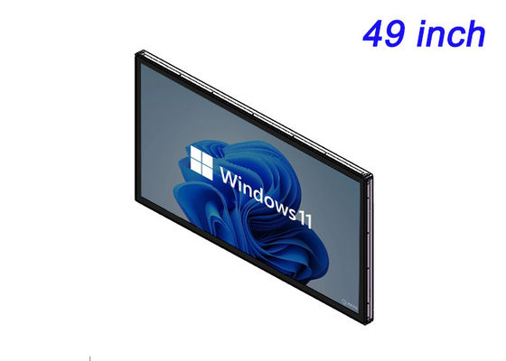 49 ιντσών ενσωματωμένη οθόνη με άγγιγμα των Windows για εντυπωσιακά παιχνίδια, ψηφιακή σήμανση μεγάλου μορφότυπου, κέντρα διοίκησης και ελέγχου και διαδραστικές οθόνες υψηλής τεχνολογίας