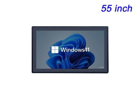 55 ιντσών οθόνη αφής Windows για εταιρικές παρουσιάσεις, εγκαταστάσεις ψηφιακής τέχνης, διαδραστικά εκθέματα μουσείων και υψηλής τεχνολογίας βιντεοδιάσκεψεις