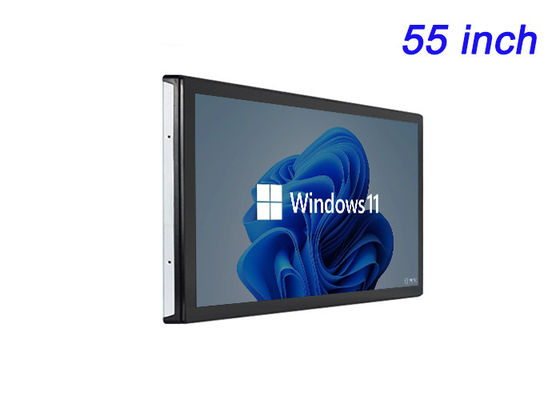 55 ιντσών οθόνη αφής Windows για εταιρικές παρουσιάσεις, εγκαταστάσεις ψηφιακής τέχνης, διαδραστικά εκθέματα μουσείων και υψηλής τεχνολογίας βιντεοδιάσκεψεις
