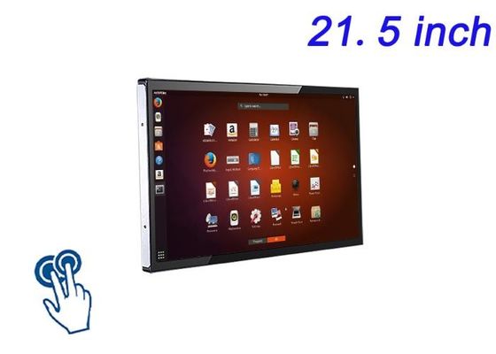 21.5-ιντσών Linux Touch Embedded Display για τα dashboards logistics, τα έξυπνα εργοστάσια, τις εταιρικές διεπαφές και τα scoreboards σταδίων