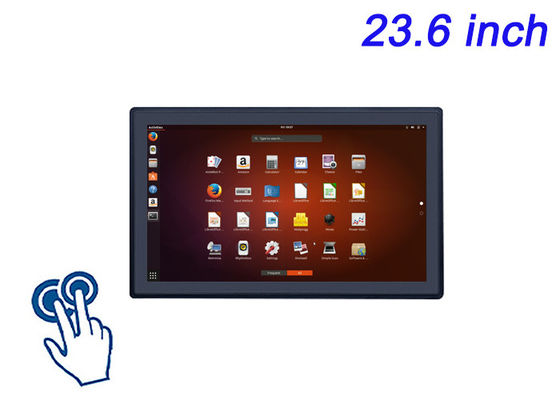 23.6 ιντσών Linux Touch Embedded Screen για μηχανές CNC, εφαρμογές έξυπνης πόλης, συστήματα παρακολούθησης νοσοκομείων και περίπτερα εκθέσεων