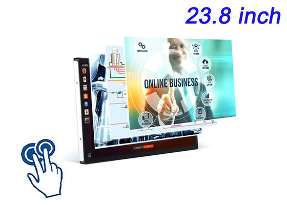 23.8 ιντσών Linux Touch Embedded Display για διαφημίσεις λιανικής πώλησης, συστήματα διαχείρισης κυκλοφορίας, πίνακες επιστημονικής έρευνας και κέντρα διοίκησης