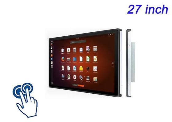 27 ιντσών Linux Touch Embedded Screen για μεγάλης κλίμακας οθόνες λιανικής πώλησης, συστήματα check-in αεροδρομίων, παρακολούθηση εκπομπών και πίνακες ελέγχου ενέργειας