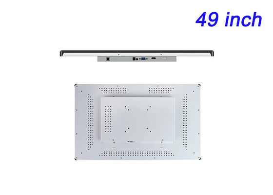 49 ιντσών Linux Touch Embedded Display για ψηφιακή σήμανση, εταιρικές λύσεις συναντήσεων, παρακολούθηση εγκαταστάσεων και ταμπλό μεταφορών
