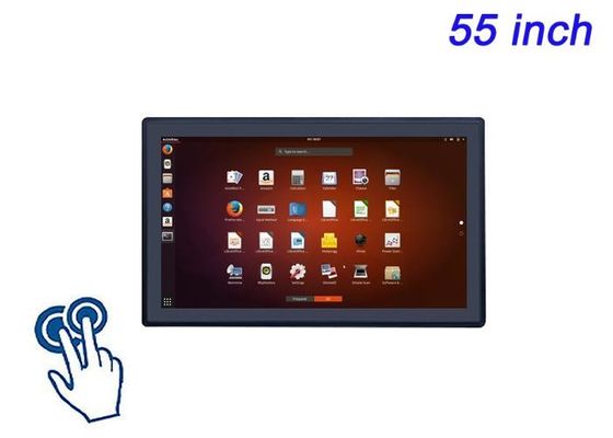55 ιντσών Linux Touch Embedded Screen για διαφημίσεις λιανικής πώλησης υψηλού επιπέδου, κέντρα διοίκησης, διεπαφές μουσείων και λύσεις παιχνιδιών Immersive