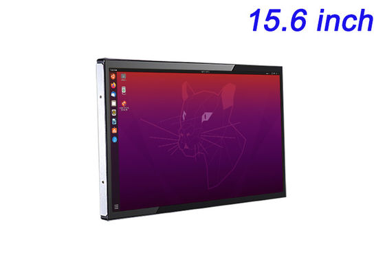 15.6 ιντσών Linux Embedded Screen για έξυπνα μηχανήματα πώλησης, εκπαιδευτικές οθόνες, πίνακες HMI και συστήματα παρακολούθησης ενέργειας