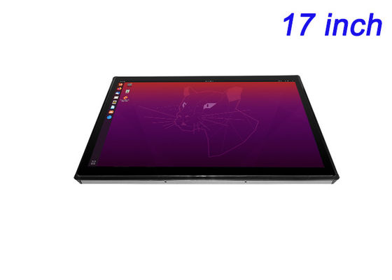 17 ιντσών ενσωματωμένη οθόνη Linux για ιατρικό εξοπλισμό, οθόνες δημόσιων μεταφορών, βιομηχανικά πάνελ ελέγχου και διαφήμιση λιανικής πώλησης