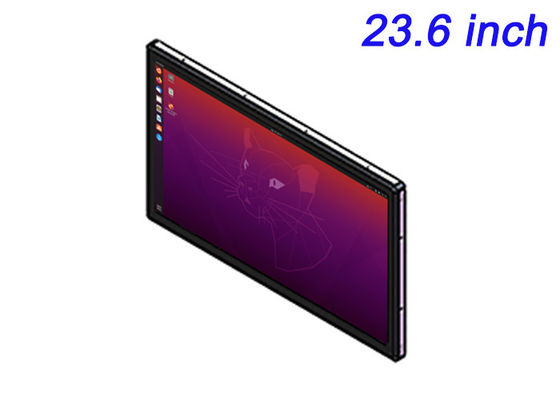 23.6 ιντσών Linux Embedded Screen για ψηφιακή σήμανση, διαχείριση εγκαταστάσεων, κέντρα μεταφορών και κέντρα διοίκησης