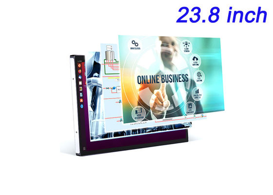 23.8 ιντσών Linux Embedded Display για Πίνακες Πληροφοριών του Δημοσίου, Βιομηχανική Αυτοματοποίηση, Πίνακες Ενέργειας και Εφαρμογές Smart City