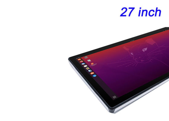 27 ιντσών ενσωματωμένη οθόνη Linux για οθόνες λιανικής πώλησης μεγάλης κλίμακας, εταιρικές διεπαφές, συστήματα δημόσιων μεταφορών και παρακολούθηση ασφαλείας
