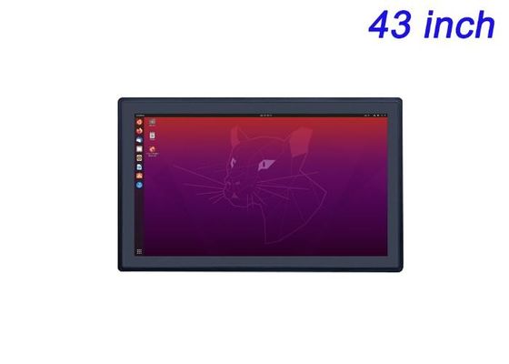 43 ιντσών Linux Embedded Screen για ψηφιακή σήμανση, διαχείριση αποθηκών, υποδομή έξυπνης πόλης και παρακολούθηση εγκαταστάσεων