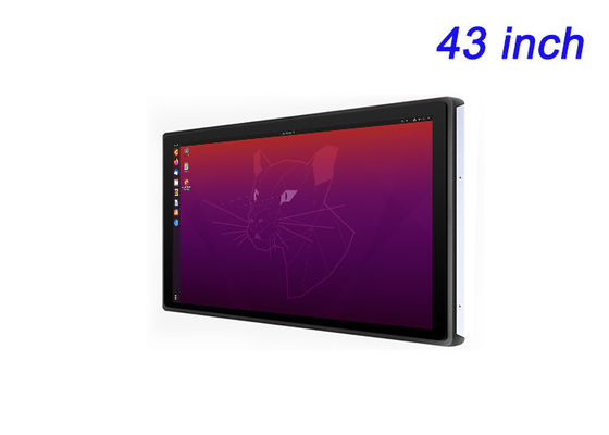 43 ιντσών Linux Embedded Screen για ψηφιακή σήμανση, διαχείριση αποθηκών, υποδομή έξυπνης πόλης και παρακολούθηση εγκαταστάσεων