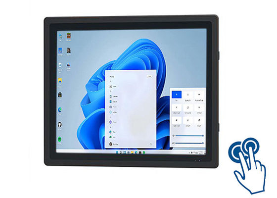 17 ιντσών αξιόπιστη οθόνη Windows Touch για συστήματα ασφαλείας και βιομηχανικό έλεγχο