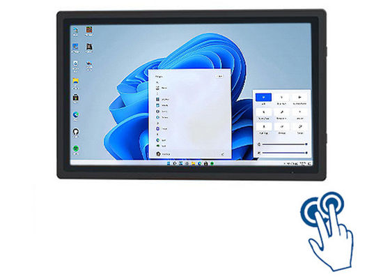 21.5 ιντσών οθόνη επαφής Windows υψηλής ευκρίνειας για διεπαφές έξυπνης πόλης και βιομηχανικά ταμπλό