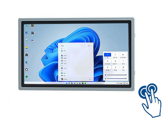 21.5 ιντσών οθόνη επαφής Windows υψηλής ευκρίνειας για διεπαφές έξυπνης πόλης και βιομηχανικά ταμπλό