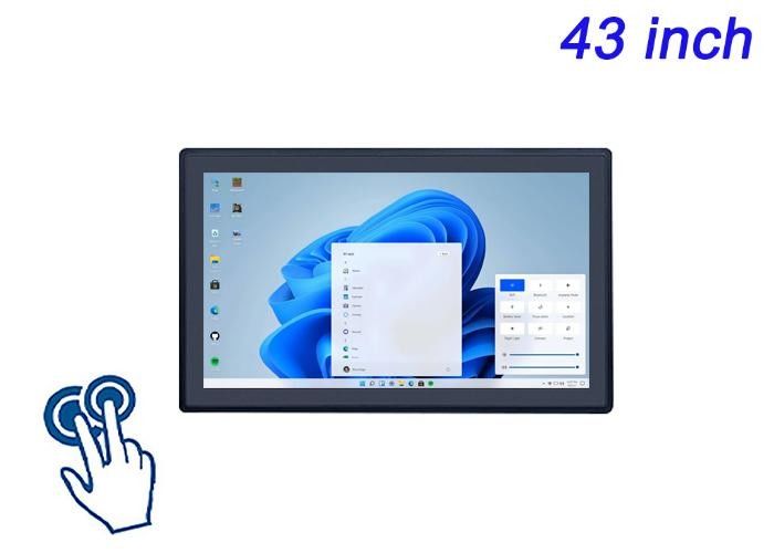 43 ιντσών Windows Touch Embedded Screen για οθόνες έξυπνης πόλης, διεπαφές σταδίων, λύσεις λιανικής πώλησης και συστήματα παιχνιδιών