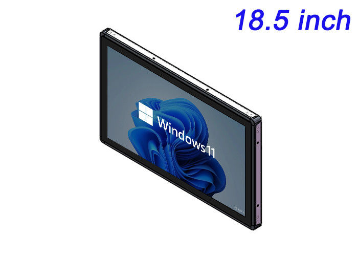18.5 ιντσών Windows Embedded Monitor για οθόνες εντοπισμού, κονσόλες γυμναστικής, τερματικά ψυχαγωγίας και δημόσιες διεπαφές
