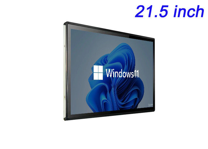 21.5 ιντσών Εμφυτοποιημένη οθόνη Windows για οθόνες έξυπνης πόλης, εφαρμογές φιλοξενίας, εταιρικά πίνακες ελέγχου και βιομηχανικό εξοπλισμό