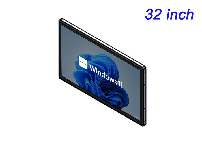 32 ιντσών ενσωματωμένη οθόνη Windows για συστήματα παρακολούθησης, οθόνες αεροδρομίων, πάνελ δημόσιων μεταφορών και βιομηχανική παρακολούθηση